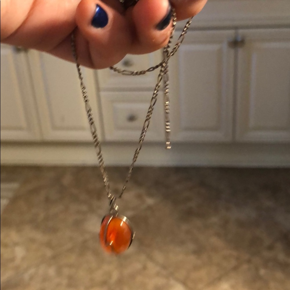 💯Vintage Real crystal sterling stone ⭐️ - Picture 8 of 8
